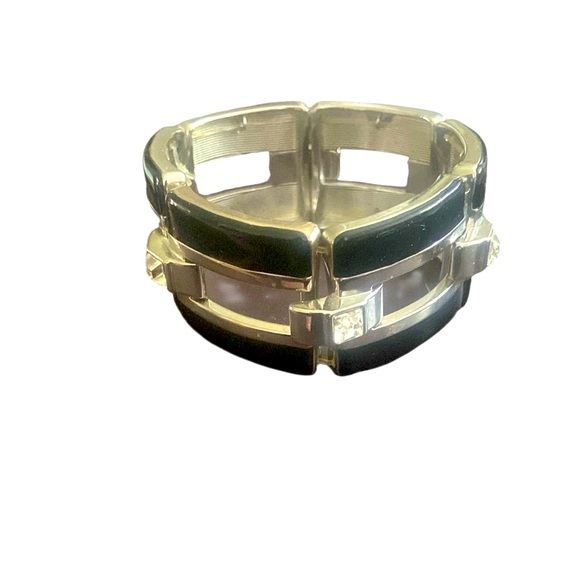 White House Black Market Black and Silver Bracelet. Never worn. Like new - Picture 3 of 4